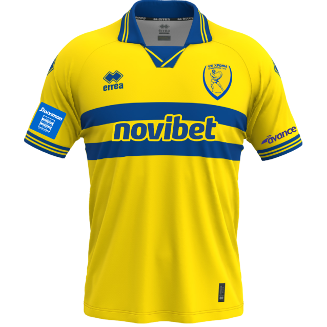 PANETOLIKOS FC ANNIVERSARY SHIRT-ΕΠΕΤΕΙΑΚΗ ΕΠΙΣΗΜΗ ΕΜΦΑΝΙΣΗ 100 ΧΡΟΝΙΑ ERREA